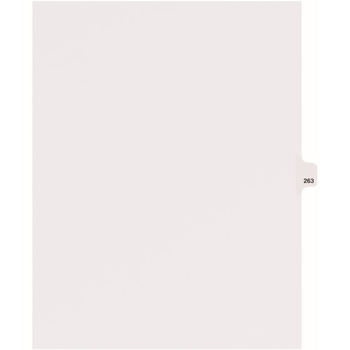 Avery Side Tab Individual Legal Dividers - 82479