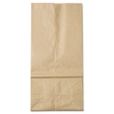 General Grocery Paper Bags, 40 lbs Capacity, #16, 7.75"w x 4.81"d x 16"h, Kraft, 500 Bags