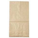 General Grocery Paper Bags, 40 lbs Capacity, #25 Squat, 8.25"w x 6.13"d x 15.88"h, Kraft, 500 Bags