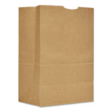 General Grocery Paper Bags, 75 lbs Capacity, 1/6 BBL, 12"w x 7"d x 17"h, Kraft, 400 Bags
