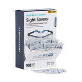 Bausch & Lomb Sight Savers Premoistened Lens Cleaning Tissues, 8 x 5, 100/Box