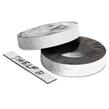 ZEUS Dry Erase Magnetic Label Tape, White,1" x 50 ft.
