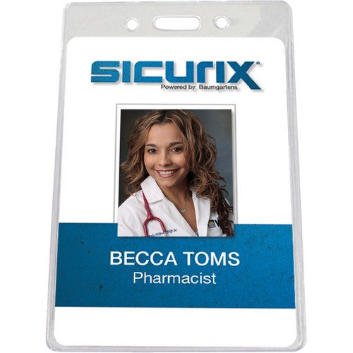 SICURIX Vertical ID Badge Holder - 67880