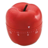 Baumgartens Shaped Timer, 4" dia., Red Apple
