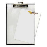 Mobile OPS Quick Reference Clipboard, 0.5" Clip Capacity, Holds 8.5 x 11 Sheets, Clear