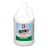 Big D Industries Enzym D Digester Deodorant, Mint, 1 gal, Bottle, 4/Carton