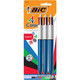 BIC 4-Color Retractable Ball Pen - MMP31