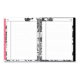 Blue Sky Analeis Create-Your-Own Cover Weekly/Monthly Planner, Floral Artwork, 11 x 8.5, White/Black Cover, 12-Month (Jan-Dec): 2022