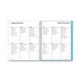 Blue Sky Teacher Dots Academic Year Create-Your-Own Cover Weekly/Monthly Planner, 11 x 8.5, 12-Month (July to June): 2022 to 2023