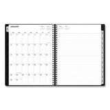 Blue Sky Aligned Weekly/Monthly Appointment Planner, 11 x 8.25, Black Cover, 12-Month (Jan to Dec): 2022