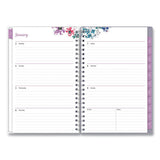 Blue Sky Laila Create-Your-Own Cover Weekly/Monthly Planner, Wildflower Artwork, 8 x 5, Multicolor Cover, 12-Month (Jan-Dec): 2022