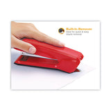 Bostitch Ascend Stapler, 20-Sheet Capacity, Red