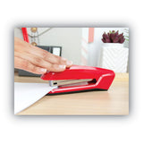 Bostitch Ascend Stapler, 20-Sheet Capacity, Red