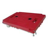 Bostitch Mule Dollies, 500 lb Capacity, 17.75" x 12.75" x 3.375", Red, 2/Pack