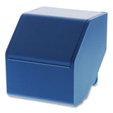 Bostitch Konnect Desktop Organizer Storage Bin, Short, 3.4" x 3.5" x 3.5", Blue