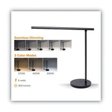 Bostitch Folding LED Desk and Table Lamp, Black