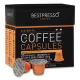 Bestpresso Nespresso Ristretto Italian Espresso Pods, Intensity: 11, 20/Box