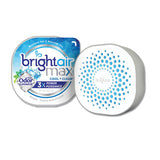 BRIGHT Air Max Odor Eliminator Air Freshener, Cool and Clean, 8 oz Jar, 6/Carton