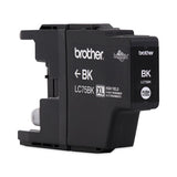 Brother LC752PKS Innobella High-Yield Ink, 600 Page-Yield, Black, 2/Pack