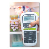 Brother P-Touch PT-H110 Easy Portable Label Maker, 2 Lines, 4.5 x 6.13 x 2.5