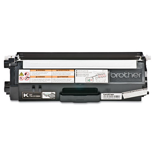 Brother TN315BK High-Yield Toner, 6,000 Page-Yield, Black