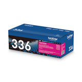 Brother TN336M High-Yield Toner, 3,500 Page-Yield, Magenta