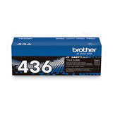 Brother TN436BK Super High-Yield Toner, 6,500 Page-Yield, Black