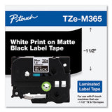 Brother P-Touch TZe Standard Adhesive Laminated Labeling Tape, 1.4