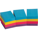 Business Source Extreme Color Adhesive Notes - 16498