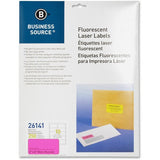 Business Source 2" Fluorescent Color Laser Labels - 26141