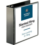 Business Source Basic D-Ring View Binders - 28449