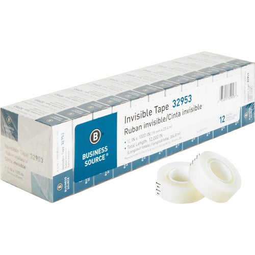 Business Source Premium Invisible Tape Value Pack - 32953