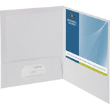 Business Source Letter Pocket Folder - 44424