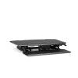HON Coordinate Portable Desktop Riser, 35.04" x 31.1" x 5" to 16.54", Black