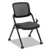 HON VL304 Mesh Back Nesting Chair, Supports Up to 250 lb, Black