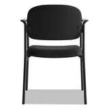 HON VL616 Stacking Guest Chair with Arms, Supports Up to 250 lb, Black