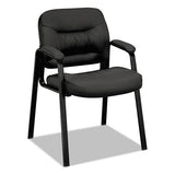 HON HVL643 Guest Chair, 24.5" x 28.25" x 35.25", Black