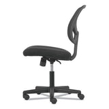 Sadie 1-Oh-One Mid-Back Task Chairs, Supports Up to 250 lb, 17" to 22" Seat Height, Black