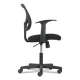 Sadie 1-Oh-Two Mid-Back Task Chairs, Supports Up to 250 lb, 17" to 22" Seat Height, Black