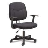 Sadie 4-Oh-Two Mid-Back Task Chair with Arms, Supports Up to 250 lb, 15.94" to 20.67" Seat Height, Black