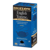 Bigelow English Teatime Black Tea, 0.08 oz Tea Bag, 28/Box