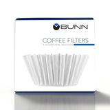 BUNN Coffee Filters, 8 to 12 Cup Size, Flat Bottom, 100/Pack