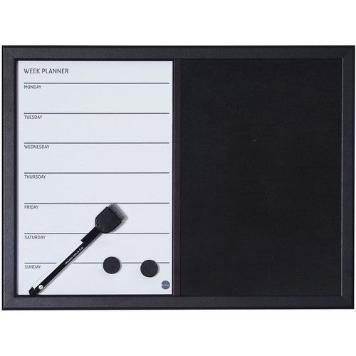 MasterVision 2-in-1 Magnetic Weekly Planner Board - MX04445161
