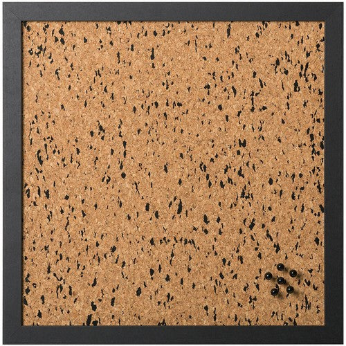 MasterVision Speckled Black Natural Cork Board - SF2414121616