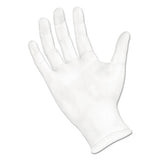 Boardwalk Exam Vinyl Gloves, Powder/Latex-Free, 3 3/5 mil, Clear, Large, 100/Box