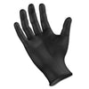 Boardwalk Disposable General-Purpose Powder-Free Nitrile Gloves, Large, Black, 4.4 mil, 1000/Carton