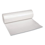 Boardwalk Low Density Repro Can Liners, 45 gal, 1.4 mil, 40" x 46", Clear, 10 Bags/Roll, 10 Rolls/Carton