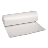 Boardwalk Low Density Repro Can Liners, 60 gal, 1.75 mil, 38" x 58", Clear, 10 Bags/Roll, 10 Rolls/Carton