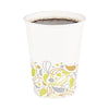 Boardwalk Deerfield Printed Paper Hot Cups, 12 oz, 50 Cups/Sleeve, 20 Sleeves/Carton