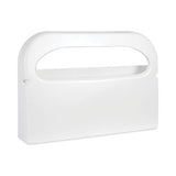 Boardwalk Toilet Seat Cover Dispenser, 16 x 3 x 11.5, White, 2/Box